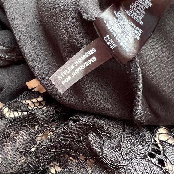 JESSICA HOWARD 18 jumpsuit black v neck short sleeve - Picture 7 of 13